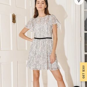 Lulu’s lace skater dress